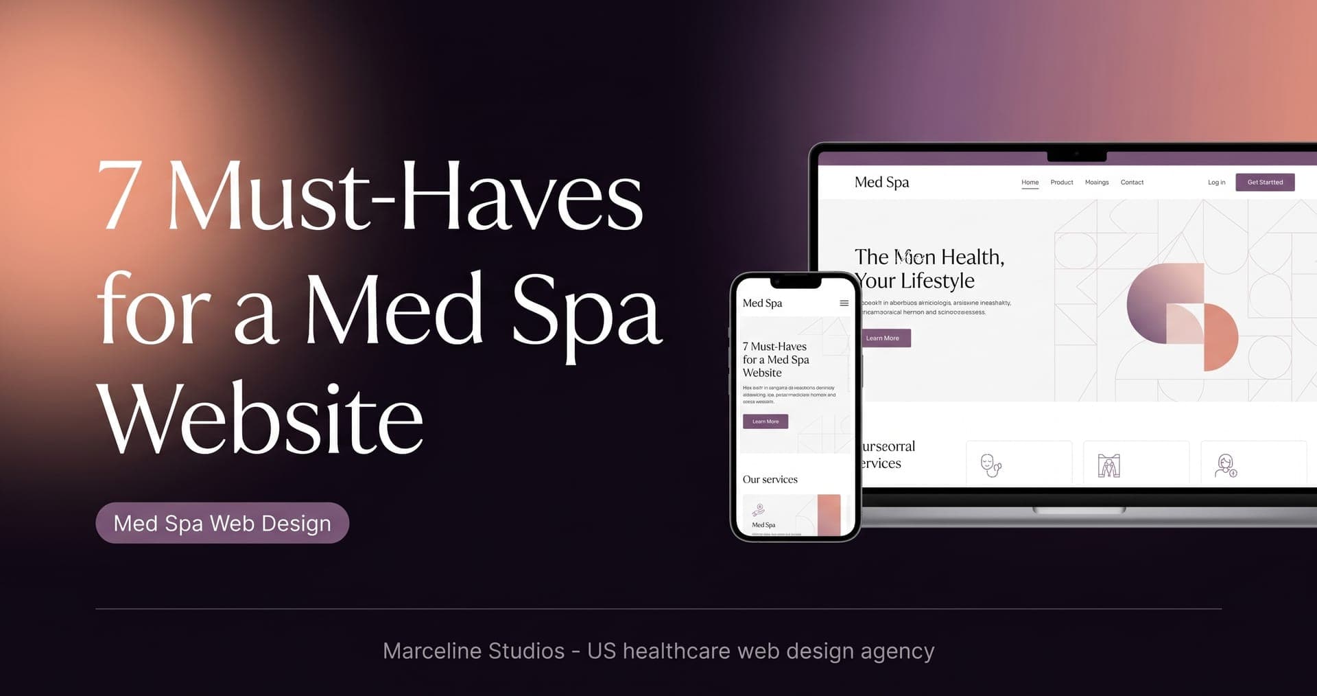 7 Must-Haves for a High-Converting Med Spa Website in 2026 - Featured image