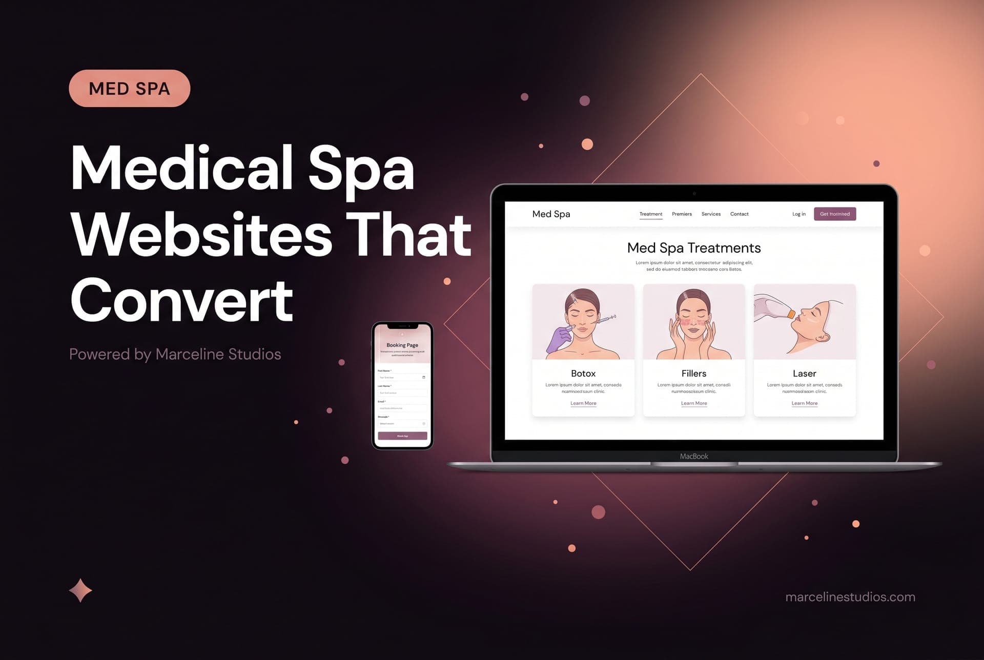 Med Spa Web Design — Marceline Studios