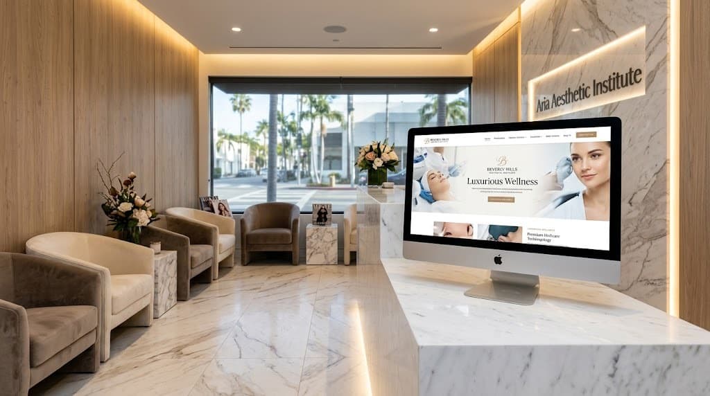 Healthcare web design for Los Angeles med spas and clinics