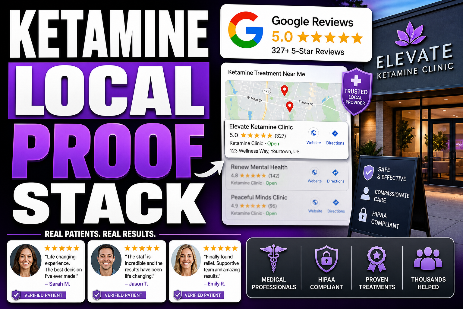 Ketamine Clinic SEO (2026): Local Strategy + Proof Stack That Converts - Healthcare Web Design Insights