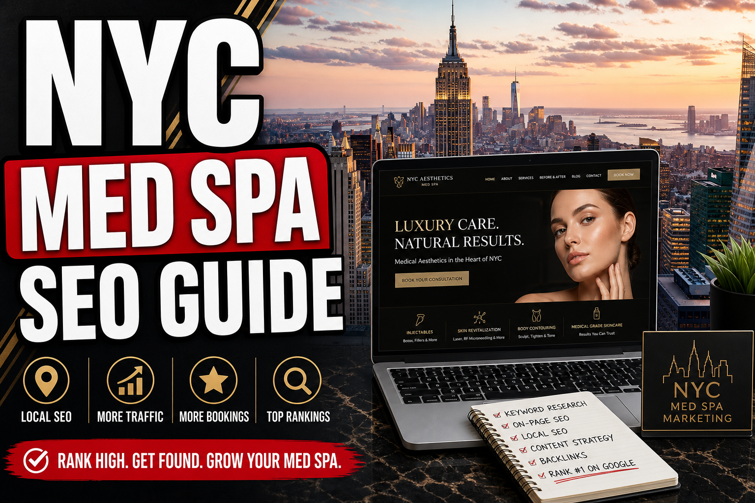 Med Spa Web Design in NYC: What Works in 2026 - Featured image