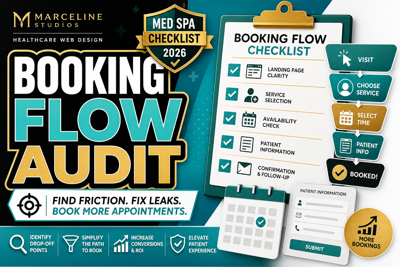 med spa website checklist 2026 — in-depth visual