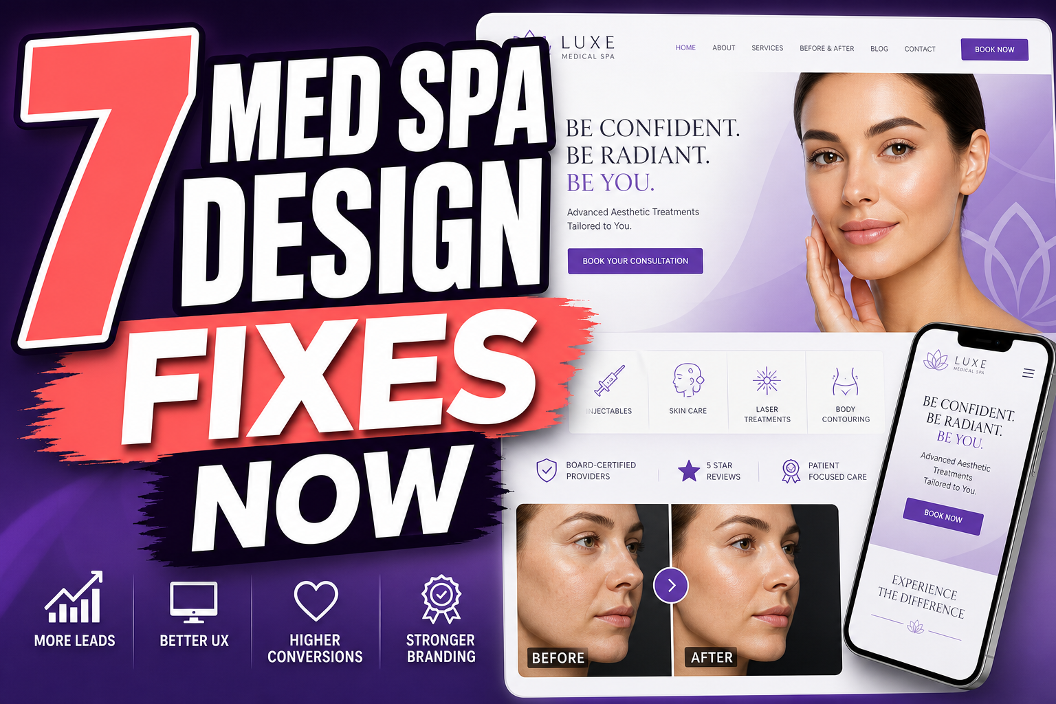 7 Must-Haves for a High-Converting Med Spa Website in 2026 - Healthcare Web Design Insights
