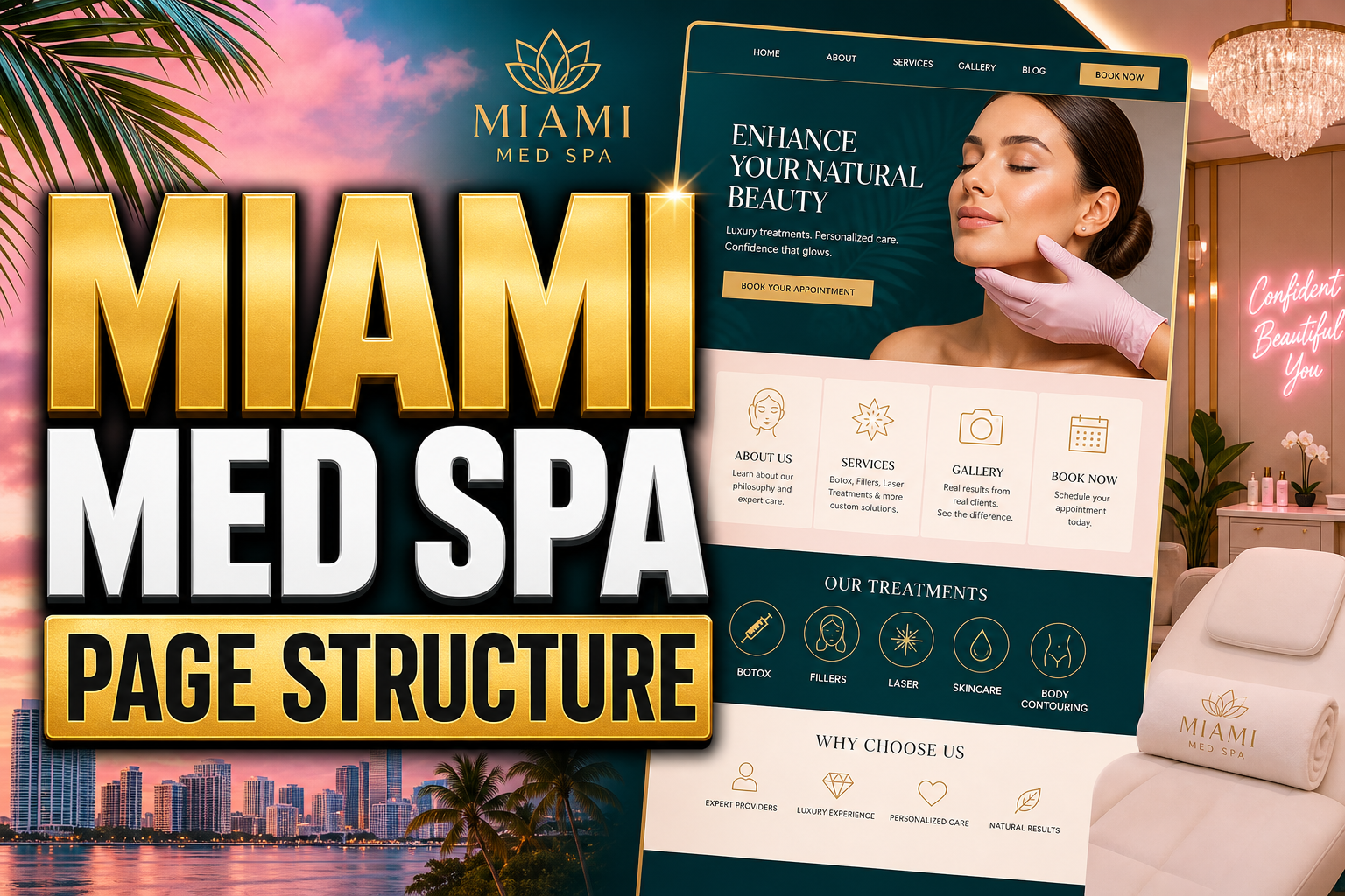 Miami Med Spa SEO (2026): Page Structure + Local Signals That Work - Healthcare Web Design Insights