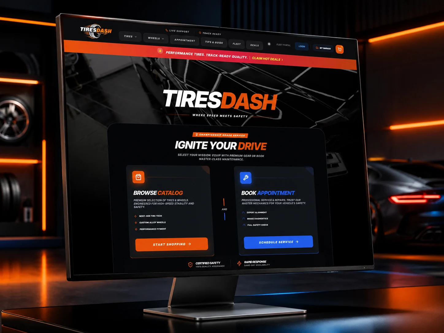 TiresDash preview